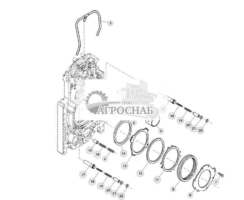 Картер трансмиссии, задняя крышка - ST395406 531.jpg